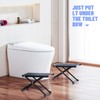 Foldable Toilet Stool - Portable Travel Poop Stool for Toilet,