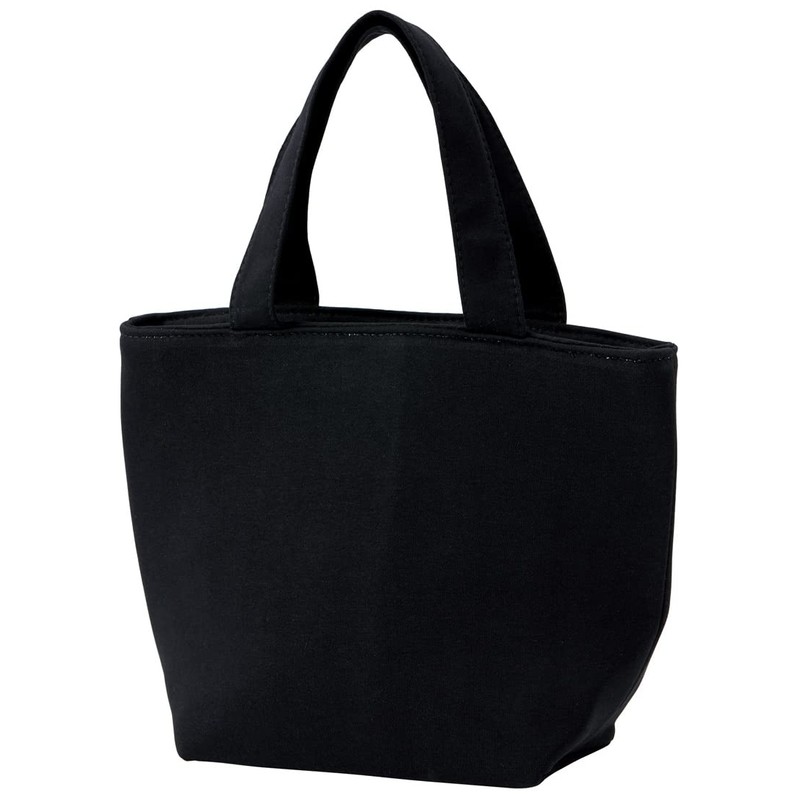 Skater KNBP2-A Insulated Lunch Bag with Pockets, Rich Black