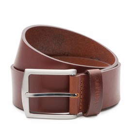 Riemen & Co Levi Men's Belt Full Leather Width 4 cm, brown