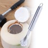 Stainless Steel Coconut Meat Scraper, Coconut Meat Removal Knife, Multi-Purpose