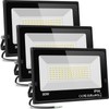 monococo LED Outdoor Flood Lights 80W 3Pack,Upgraded 8000LM Super Bright