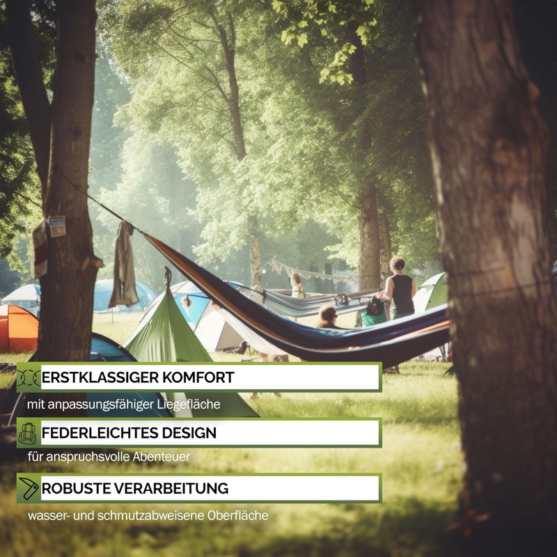 Hammock Camping Hammock for 2 People, Ultralight Outdoor Hammock, Perfect
