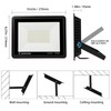 Ceena 2 Pack 120W Plug in LED Flood Light Outdoor,
