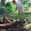 CKLT 28" Firewood Tongs Log Grabber for Thick Logs Outdoor