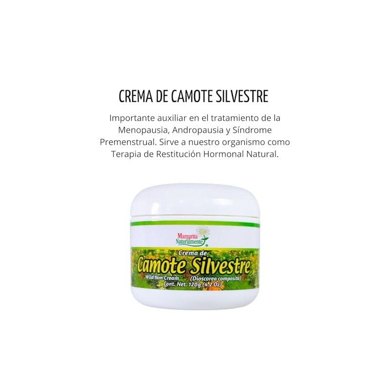 Gaero Global Solution Crema Camote Silvestre Margarta Naturalment Shop 120