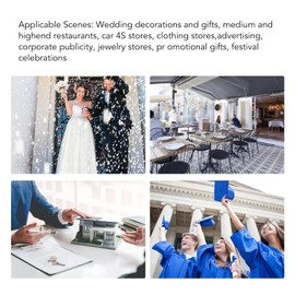 Electronic Greeting Card 720P HD Video, Multi-Format Support, A5 Video Brochure for Wedding/Corporate/Store Promotions (17.78cm / 7in)