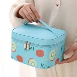 Bag Gifts for Bag Travel Beauty Waterproof Women Bag Makeup Organiser Zip Washable Bag for Girls Cosmetic Bag Beauty Control Concealer (Blue, One Size)