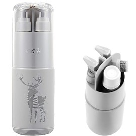 SIJEW Porta Cepillo de Dientes Viaje, Estuche para Cepillo de Dientes y Pasta 6 EN 1,Kit Cepillo de Dientes Viaje Portatil Aplicar para Senderismo, Camping, Viajes de Negocios y Uso Diario