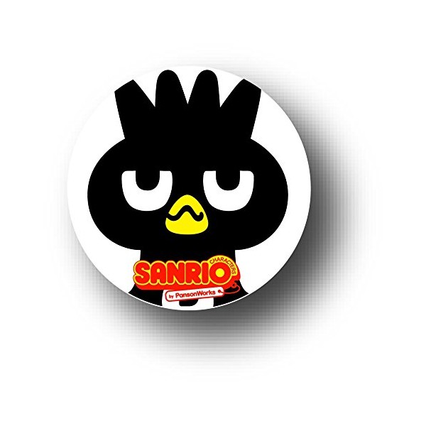 Sanrio x pansonwa-kusu "Bad Crosses Round" Cans badge ☆ sanriokyarafasshon Goods mail order ☆