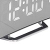 LED Digital Clock 3 Level Brightness Snooze USB Battery Powered