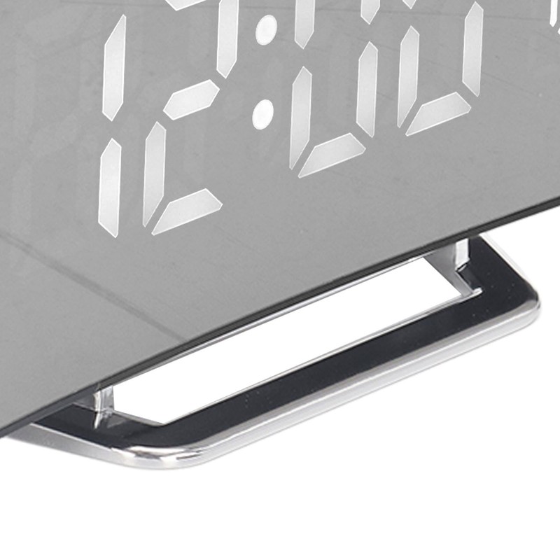 LED Digital Clock 3 Level Brightness Snooze USB Battery Powered