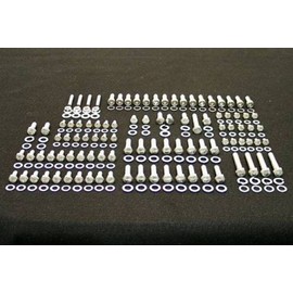 ALLOYBOLTZ - BIG BLOCK CHEVY BBC 396 400 427 454 STAINLESS STEEL ENGINE HEX BOLT KIT