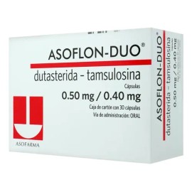 Asoflon-duo Cápsula 0,5 Mg/0,4 Mg, 30 Cápsulas