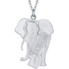 DALANE Enamel Alloy Cute African Elephant Necklace Animal Pendant Novelty