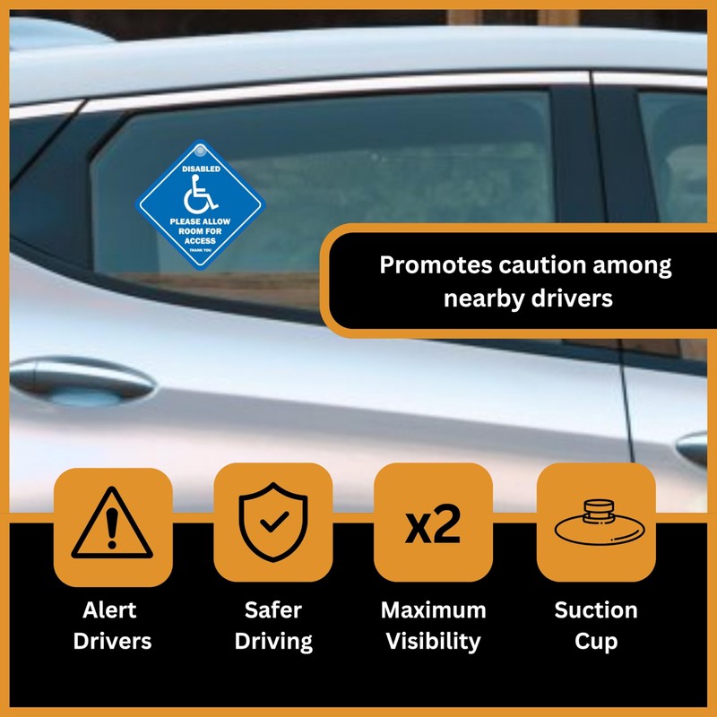 Tek Automotive Please Allow Room for Access Thank You Disabled