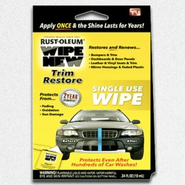 Wipe New Trim Restorer Wipe, 0.34 fl. oz.
