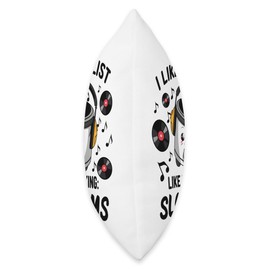 Slow Cooker Slow Jams Playlist - Culinary Music Lover Design Throw Pillow