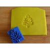 Christmas tree stamp for soap pottery polymer clay and cement
