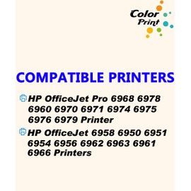 Colorprint Compatible 952 Ink Cartridge Replacement for HP 952XL 952Y Office Jet Pro 8710 8720 8740 7720 7740 8216 8200 8210 8218 8700 8724 8725 8726 8727 8728 8730 8734 8735 (2-Pack, Yellow, 952XLY)