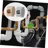 Tofficu 2PCS Adapter Pipe Fitting Connector for Durable Design for