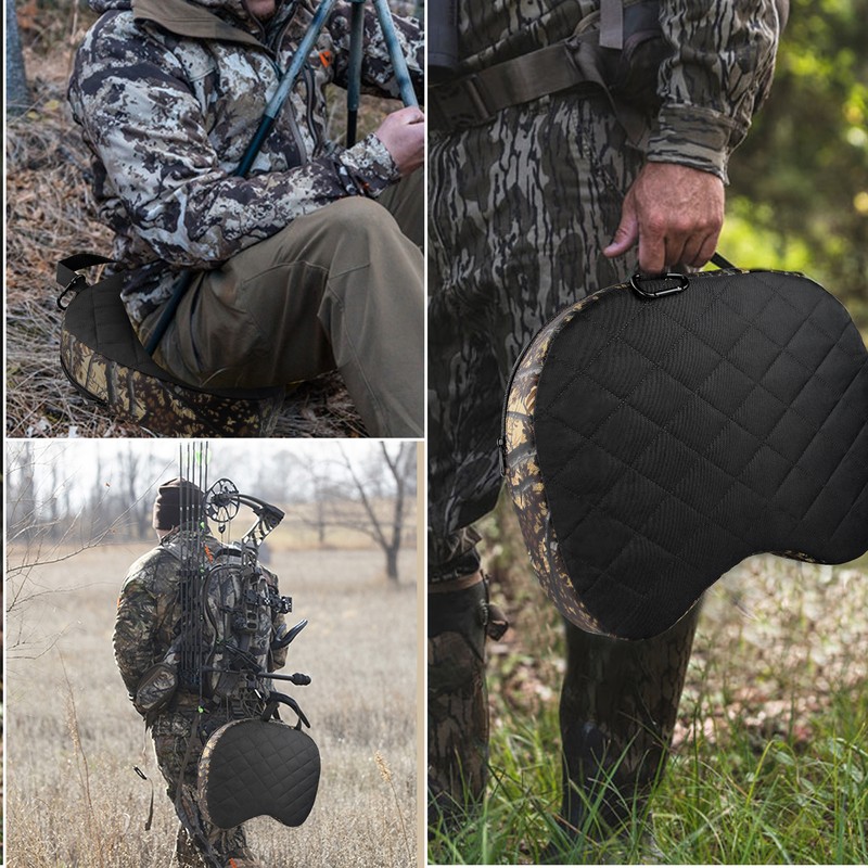 Thick Moisture-proof Bleachers Cushion Camouflage Stadium Seat Pad Cushion Outdoor