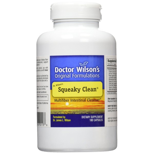 Dr. Wilson’s Squeaky Clean 180 Capsules