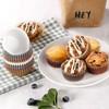 Vivi Bakie Muffin Cups, Set of 100, 4 Colors, Baking