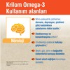 Krilom Omega 3 100 Kapsül AROMASIZ Renkli