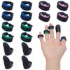 FREEBLOSS 16Pcs Leather Finger Protector Finger Thimble Guards Tools Leather