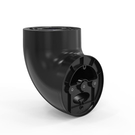 HOLACA Eave Mount for R-ing Floodlight Cam Wired Pro/Plus & Blink Wired Floodlight Camera, Wyze Cam floodlight V2,Roku Floodlight Camera Compatible with Plug-in Mount for Floodlight Cam Eave Bracket