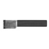 Leather Cutting Knife Stainless Steel Incisive Blade Wooden Handle Glossy