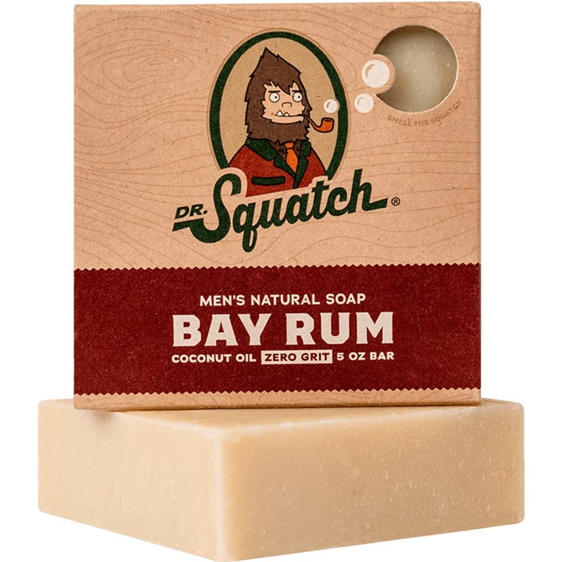 Bay Rum Soap by Dr. Squatch â€" Men's Naturally Fresh