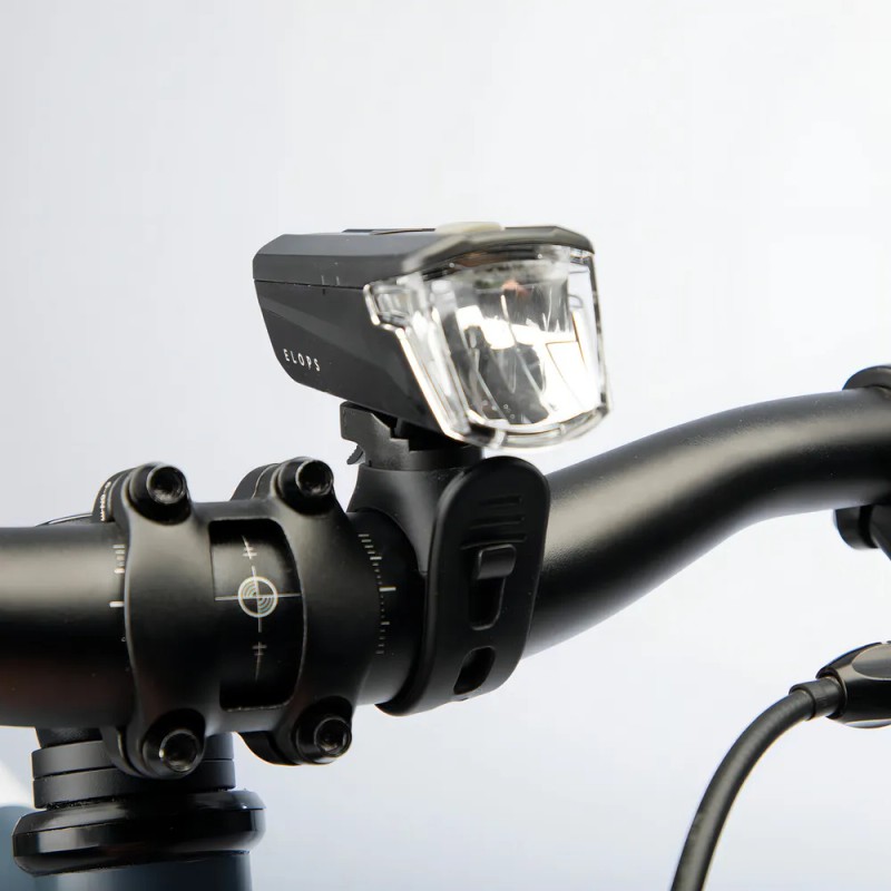 Kit Luces LED Bicicleta Elops Delantero/Trasero IPX4 Con Pilas Incluidas