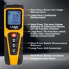 LAISAI Laser Measure, M/in/Ft Unit Switching Backlit LCD and 2
