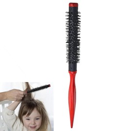 Anti-Static & Mini Blow Dry Brush for Styling | Compact, Travel-Friendly,Round & Smooth, Frizz-Free Hair | For All Hair Types