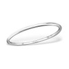 Simple Skinny Sterling Silver Band Ring 1mm (J)