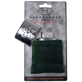 MFH 24703 Handwärmer Benzin, chrom, 20.5 cm x 11 cm x 2 cm