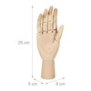 Relaxdays Wooden hand, right hand HBT: 25 x 8 x