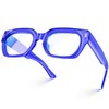 VISOONE Retro Rectangle TR90 Small Face Blue Light Blocking Glasses