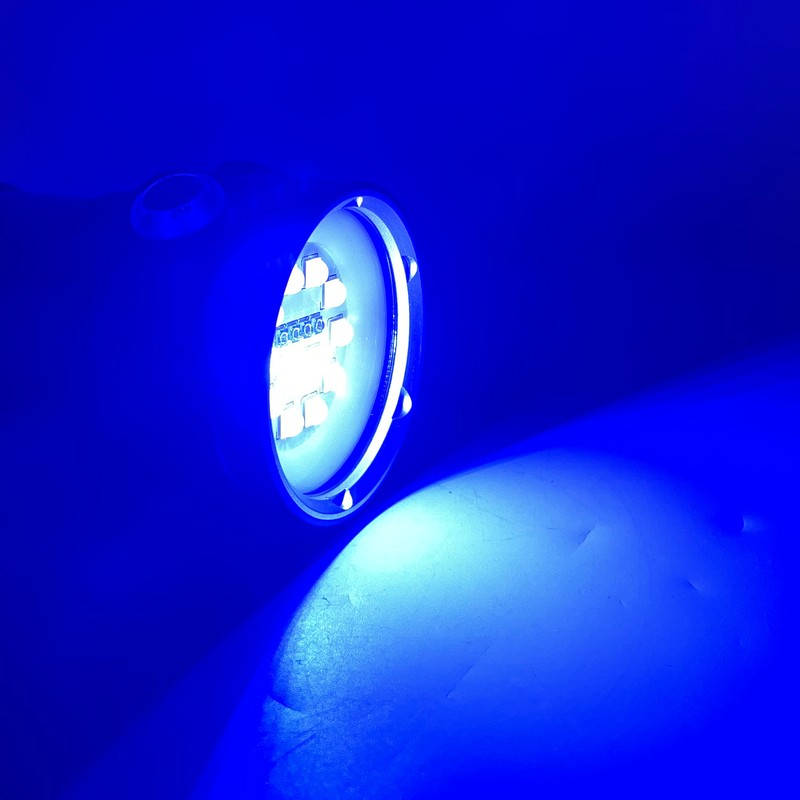 LED Diving Flashlight Portable Professional Underwater Lighting Waterproof Submarine Lamp