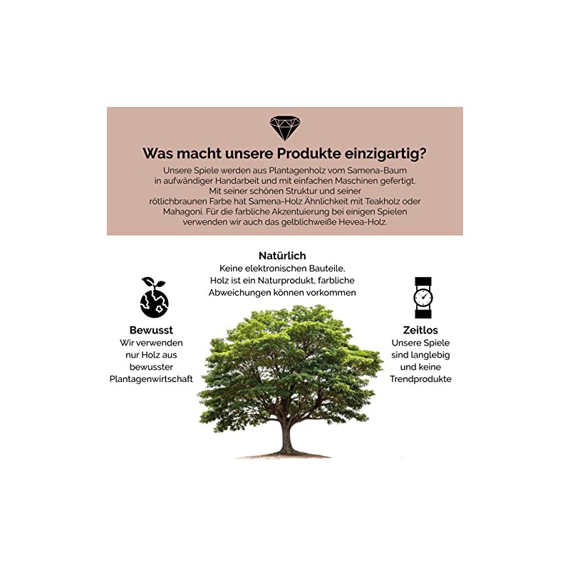 LOGOPLAY Mühle Size S - Strategy - Strategy Game -