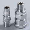 Air Line Hose Fittings 1/4" BSP Male Thread Quick Release