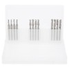 12pcs Woodworking File Burr 3.175 x 17mm/ 2 x 8mm