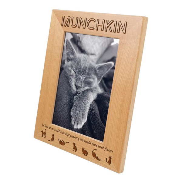 Pet Picture Frame Custom Wooden Engraved Table Top Home Decor