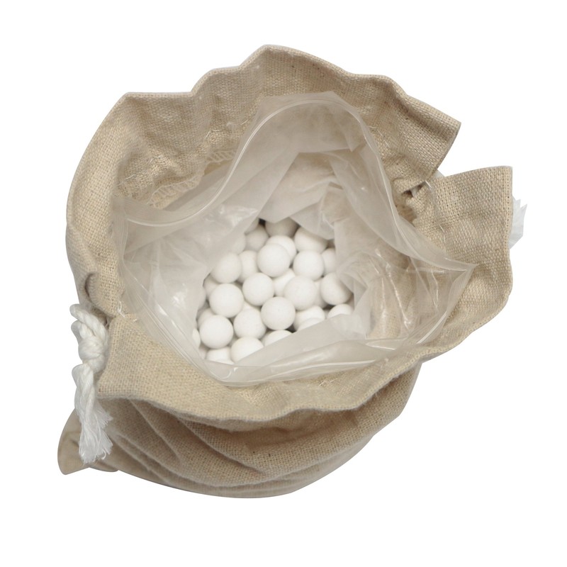 webake Ceramic Baking Beans Pie Weights 720g with Drawstring Bag