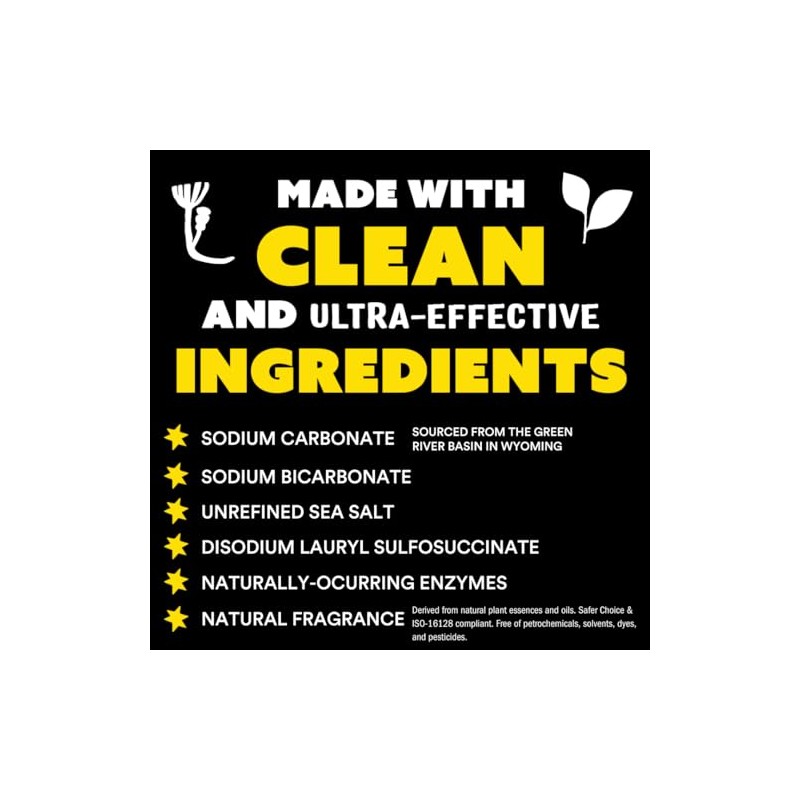 Molly's Suds Super Powder Detergent | Extra Strength Laundry Soap,