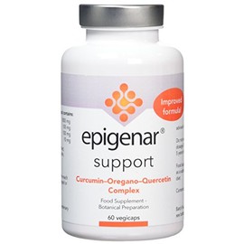 Epigenar Curcumin Oregano Quercetin Complex 60 Vegi Capsules, 30 g