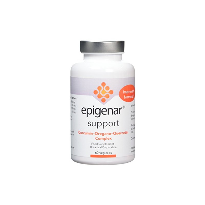 Epigenar Curcumin Oregano Quercetin Complex 60 Vegi Capsules, 30 g