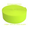JESEP YONG 2 inch Neon Yellow Knit Elastic Band for