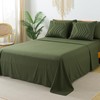 Litanika Oversized King Size Comforter Set with Sheets Olive Green